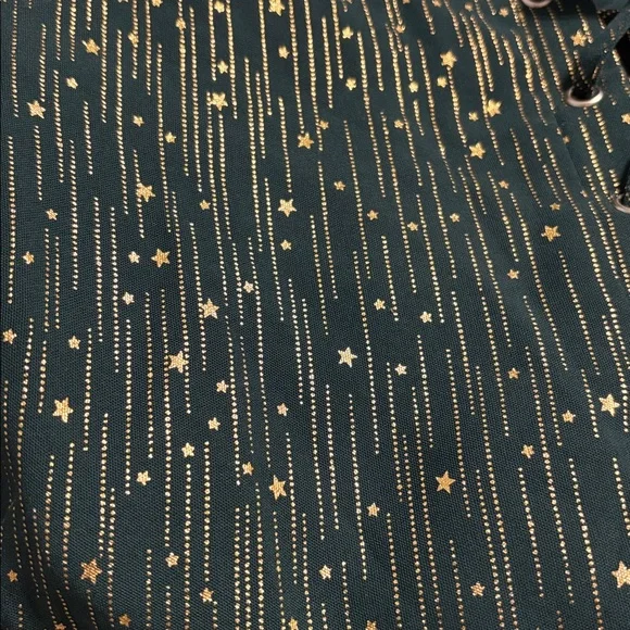 BloomChic Plus Glitter Lantern Sleeve Blouse - Picture 13 of 13